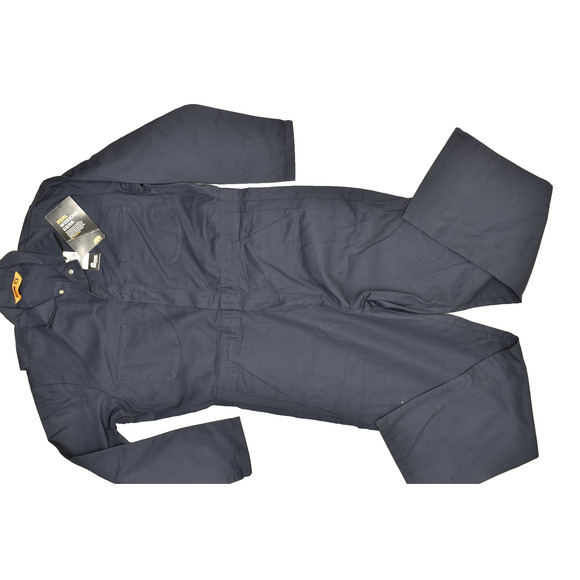 NEW Berne Regular Size M Chest 42 Men's Blue Coveralls Workwear Overall C250NV